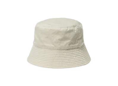 AURALEE Garment-Dyed Finx Chino Bucket Hat Made by Kijima Takayuki "Ivory"