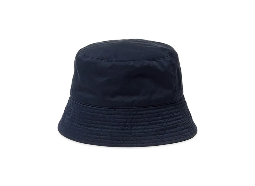 AURALEE Garment-Dyed Finx Chino Bucket Hat Made by Kijima Takayuki "Navy"