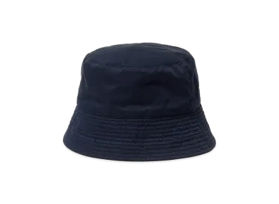 AURALEE Garment-Dyed Finx Chino Bucket Hat Made by Kijima Takayuki "Navy"
