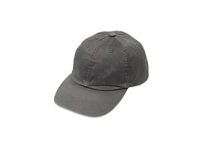 AURALEE Garment-Dyed Finx Chino Cap Made by Kijima Takayuki "Ink Black"