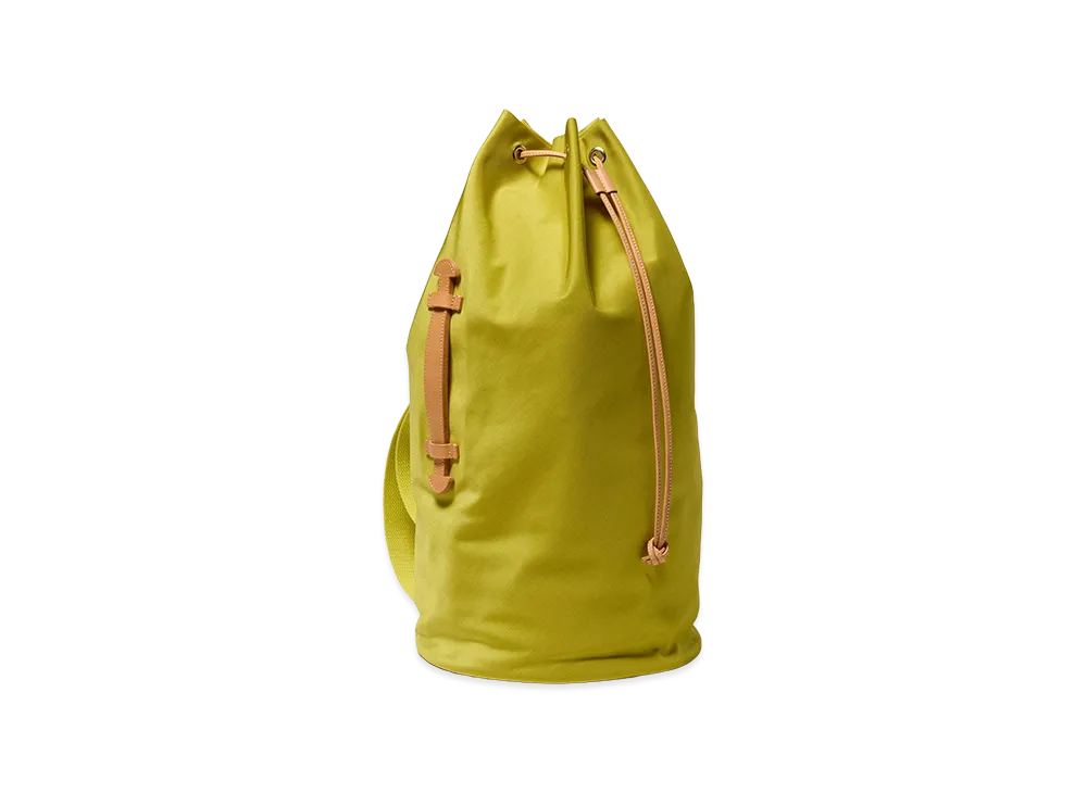 AURALEE Cordura Nylon Shoulder Bag Made by Aeta "Lime Yellow"