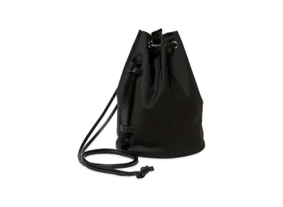 AURALEE Cordura Nylon Small Shoulder Bag Made by Aeta "Black"