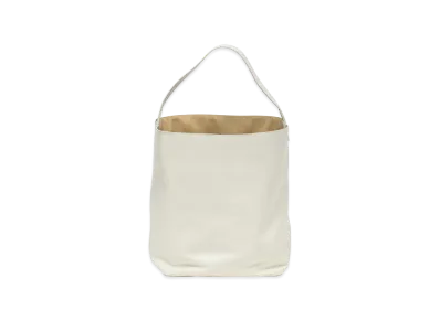 AURALEE Leather Tote Bag Made by Aeta "White"