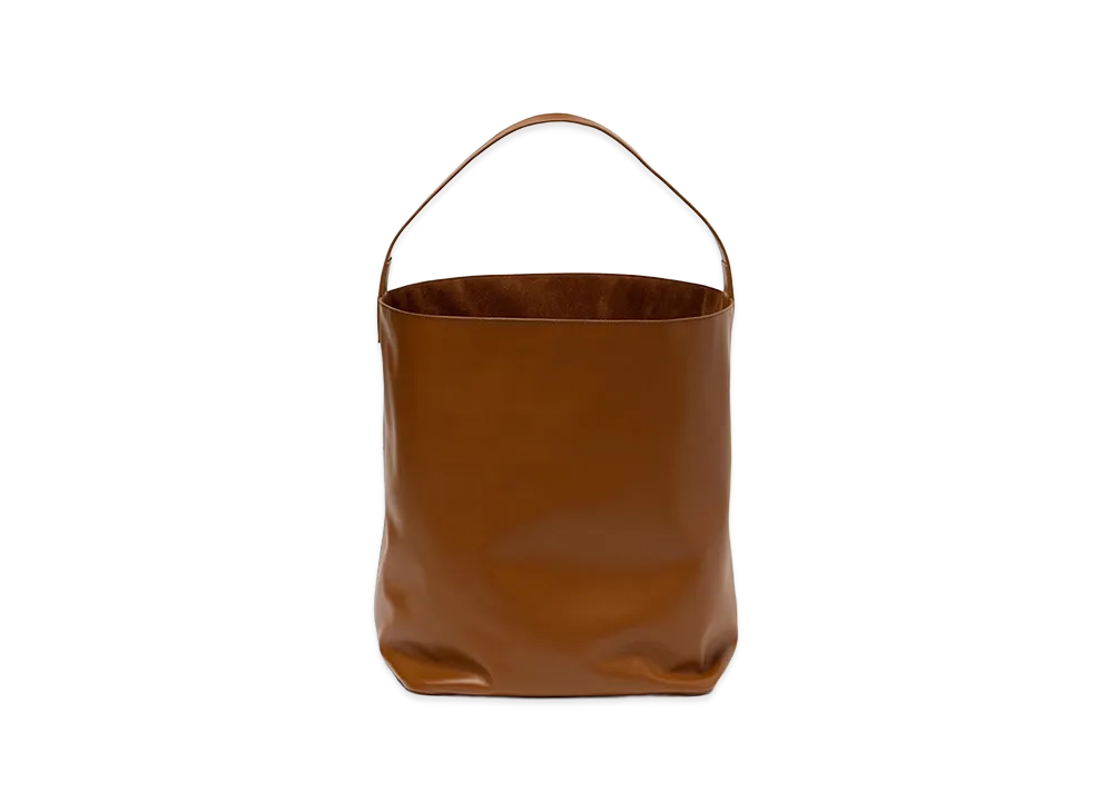 AURALEE Leather Tote Bag Made by Aeta "Brown"