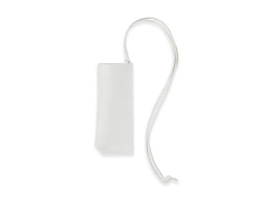 AURALEE Leather Sunglasses Case "White"