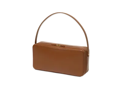 AURALEE Leather Square Bag Made By Aeta "Brown"
