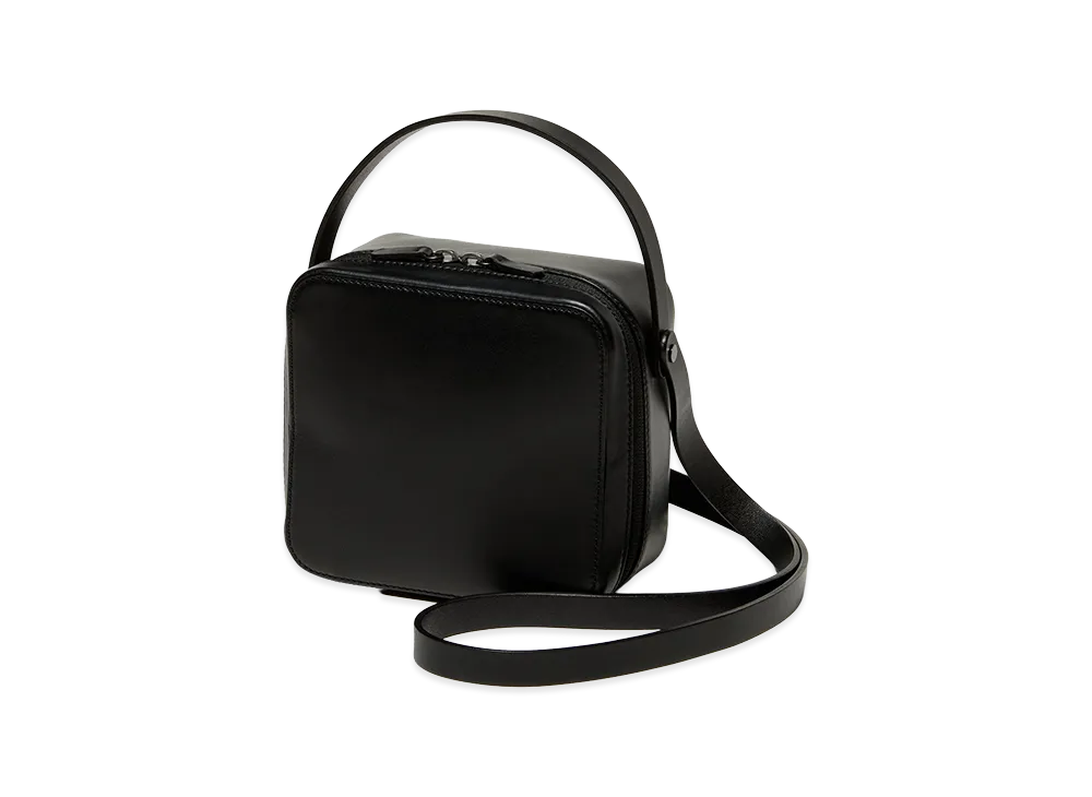 AURALEE Leather Shoulder Bag Made By Aeta "Black"