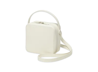 AURALEE Leather Shoulder Bag Made By Aeta "White"