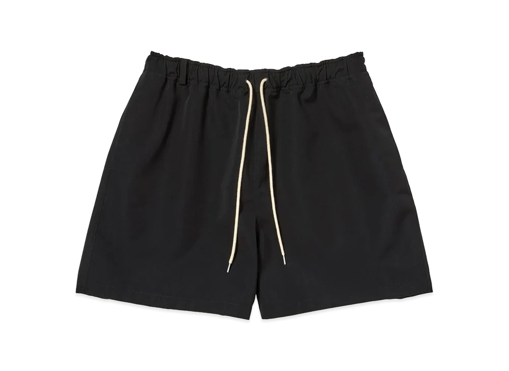 AURALEE Wool Max Canvas Shorts "Black"