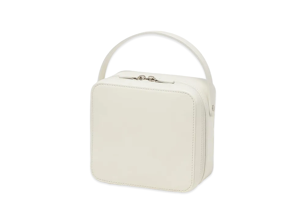 AURALEE Leather Small Travel Case Made By Aeta "White"