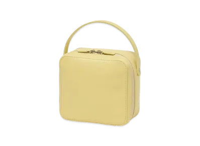 AURALEE Leather Small Travel Case Made By Aeta "Yellow"