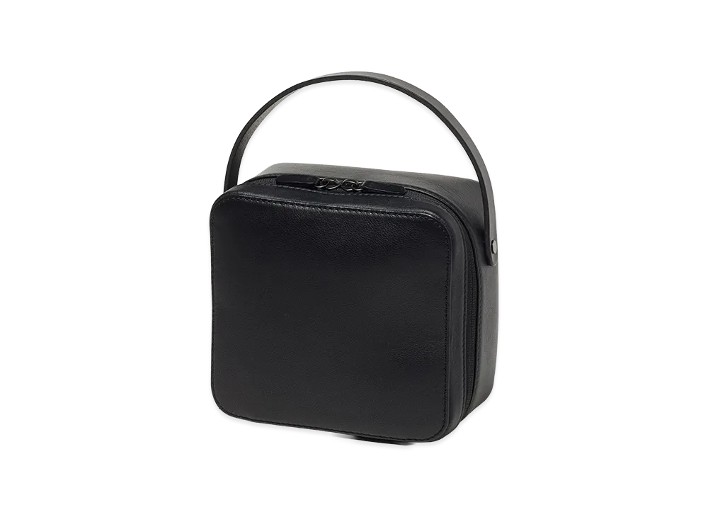 AURALEE Leather Small Travel Case Made By Aeta "Black"