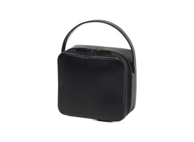 AURALEE Leather Small Travel Case Made By Aeta "Black"