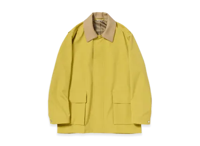 AURALEE Wool Max Canvas Blouson "Mustard Yellow"