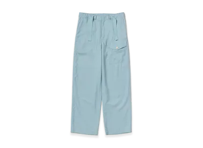 AURALEE Wool Herringbone Cargo Pants "Dusty Blue"