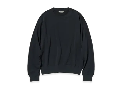 AURALEE High Twist Light Sweat P/O "Pale Blue"