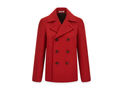 AURALEE Wool Coat "Red"
