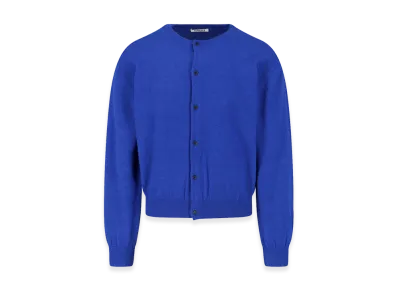 AURALEE Cashmere Blend Cardigan "Royal Blue"