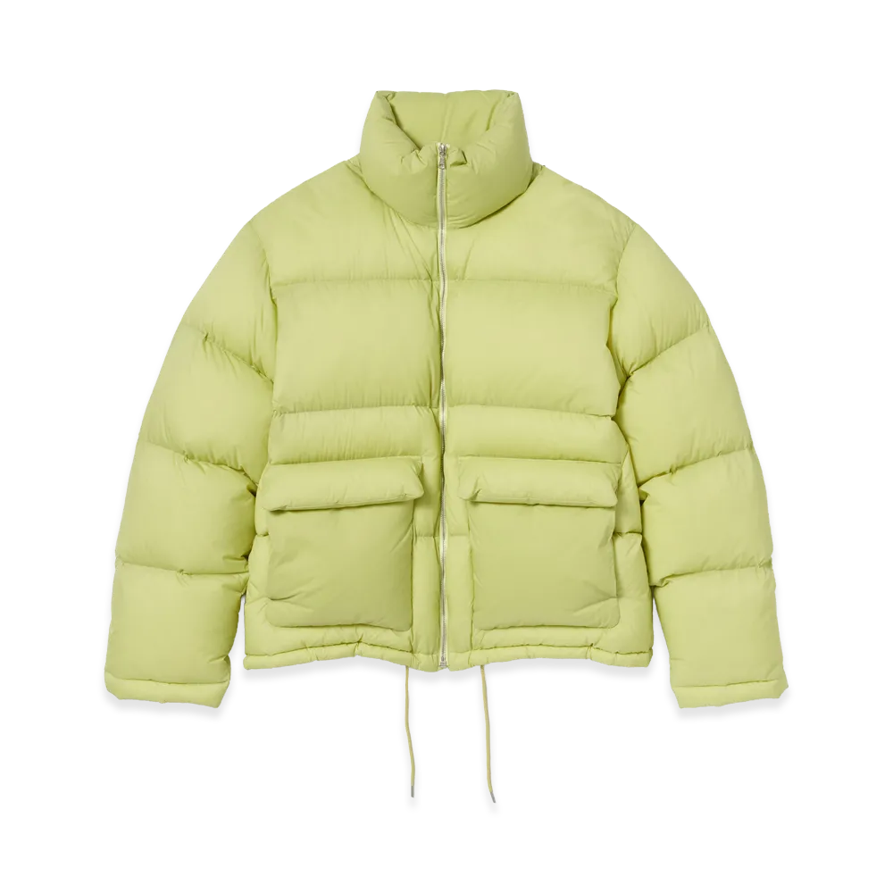 AURALEE Super Light Nylon Ripstop Down Blouson "Light Lime"
