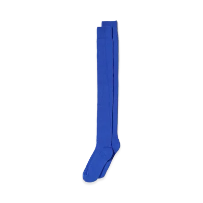 AURALEE x TEKLA Over The Knee Socks "Deep Blue"