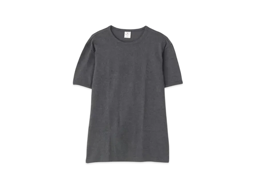 AVIREX Daily Wear Rib S/S T-Shirt "Charcoal C"