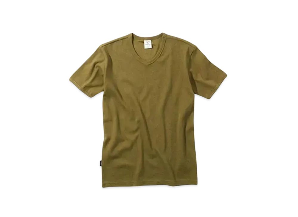 AVIREX Daily Wear Rib S/S T-Shirt "Olive V"