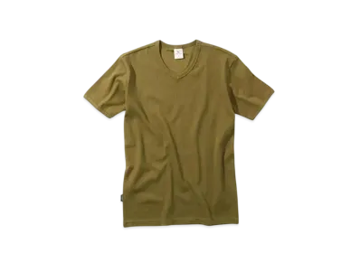 AVIREX Daily Wear Rib S/S T-Shirt "Olive V"