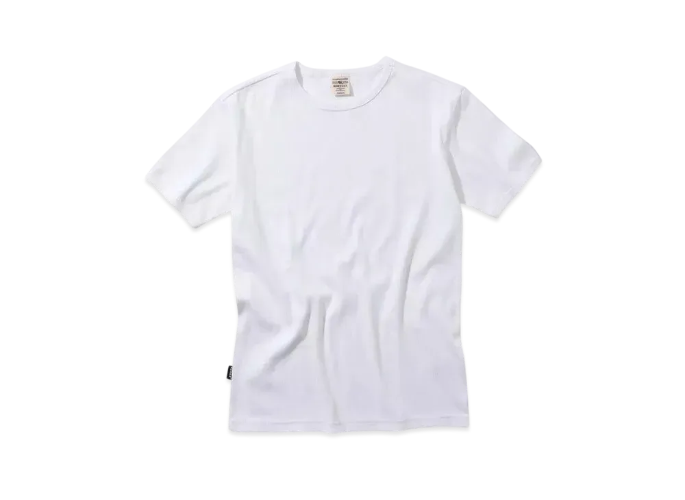 AVIREX Daily Wear Rib S/S T-Shirt "White C"