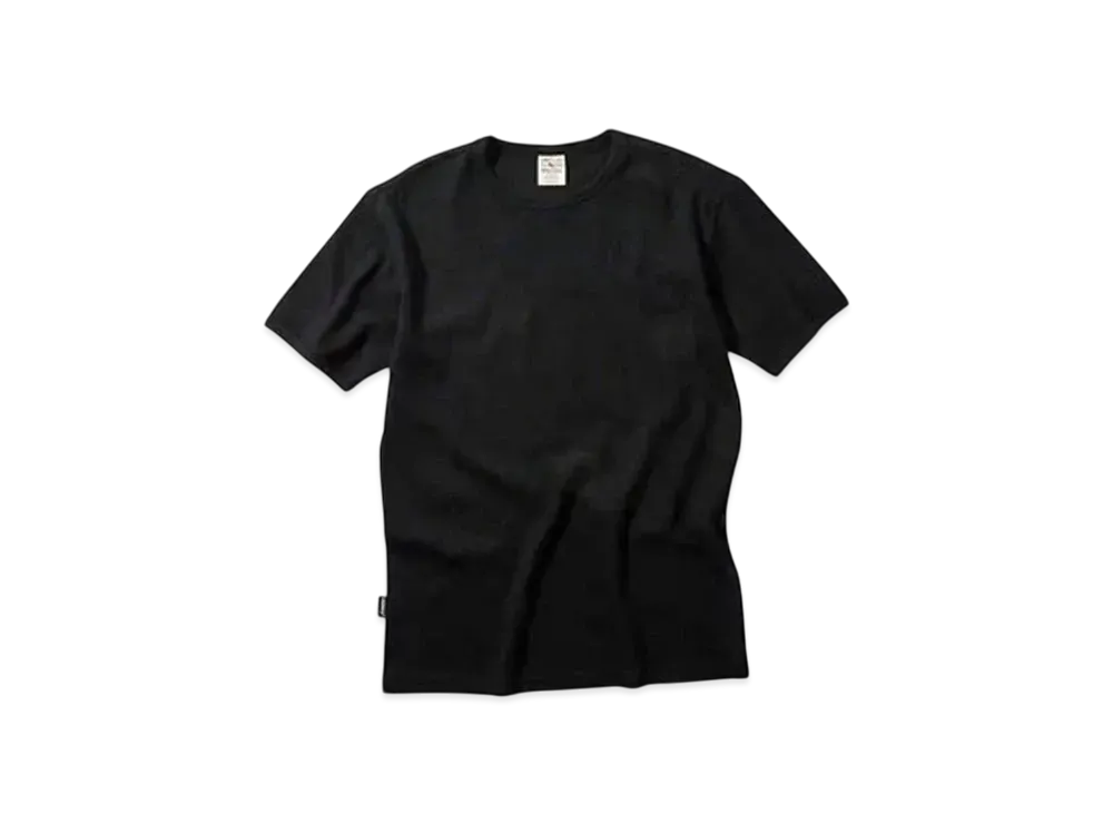 AVIREX Daily Wear Rib S/S T-Shirt "Black C"
