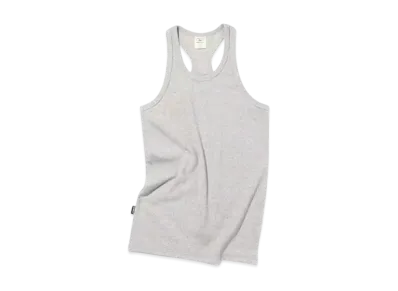 AVIREX Daily Wear Rib Tank Top Back Cross "Grey"