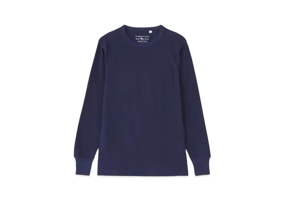 AVIREX Daily Wear Thermal L/S T-Shirt "Navy C"