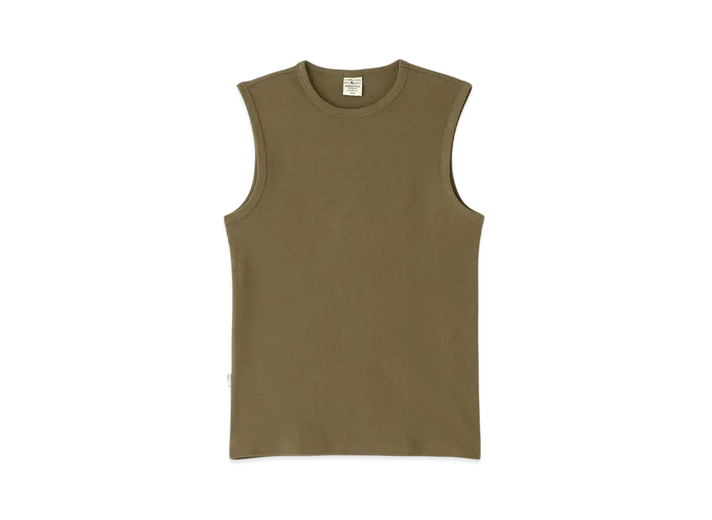 AVIREX Daily Wear Sleeveless Shirt "Olive"