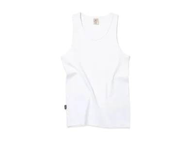 AVIREX Daily Wear Rib Tank Top "White"