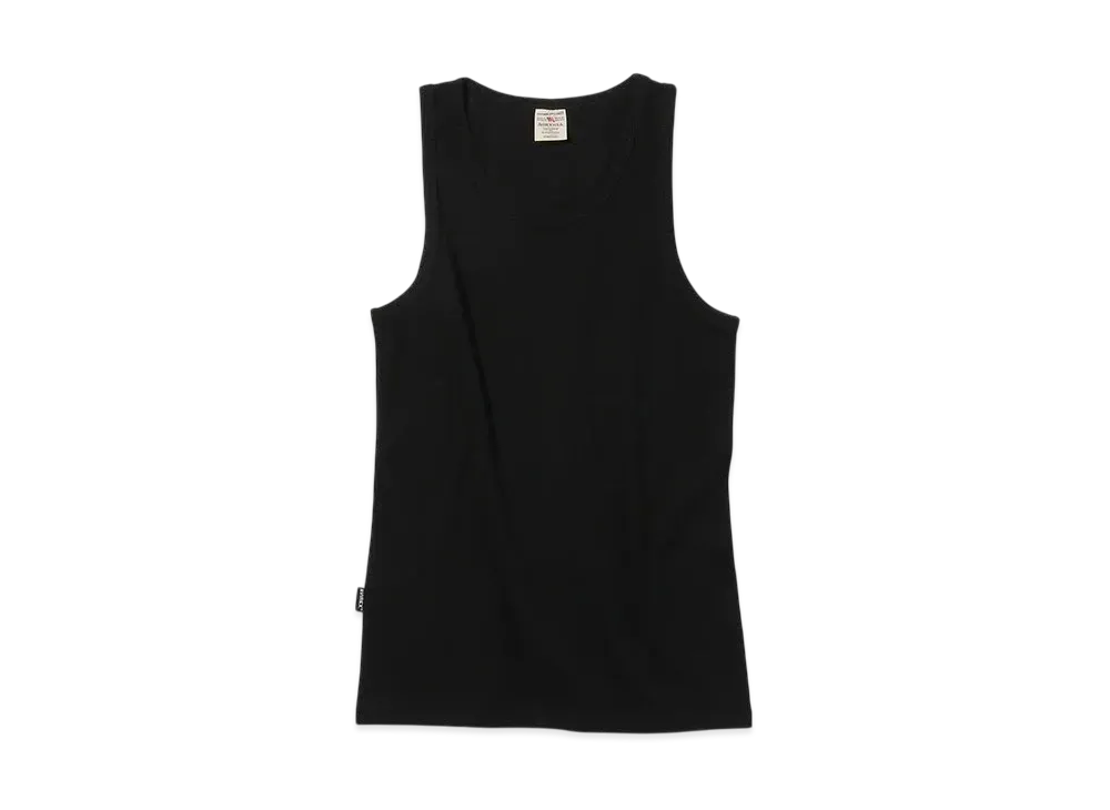 AVIREX Daily Wear Rib Tank Top "Black"