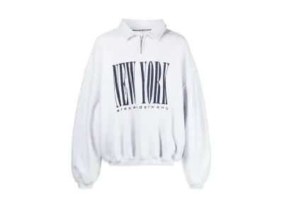 Alexander Wang Print Sweat Shirt "Grey"