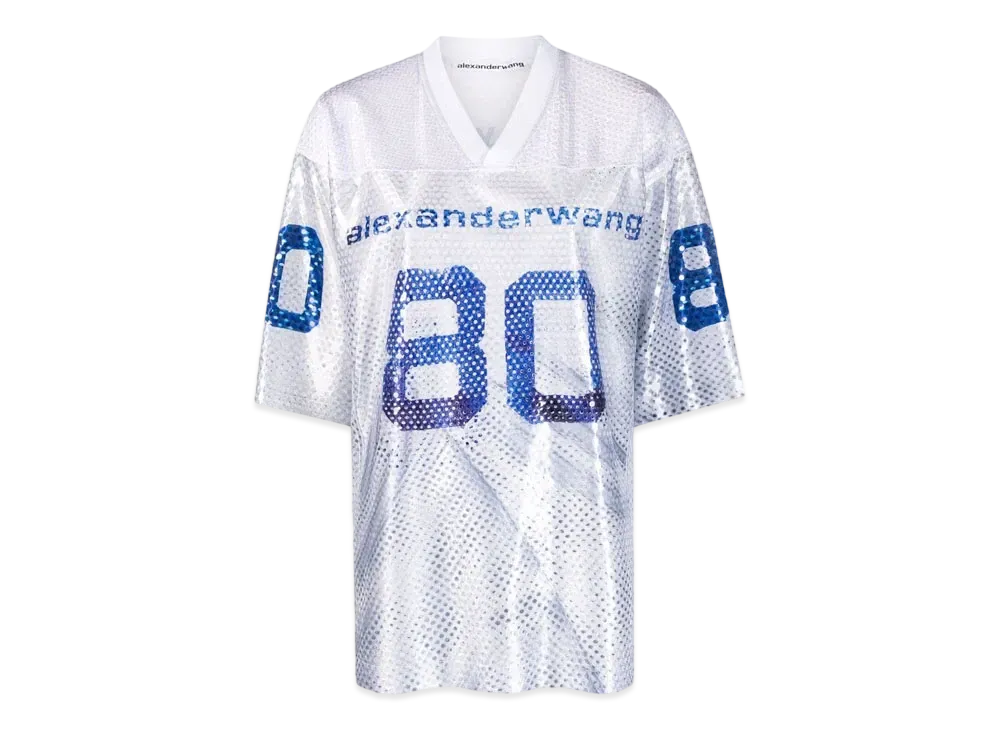 Alexander Wang Spangle Top "White"