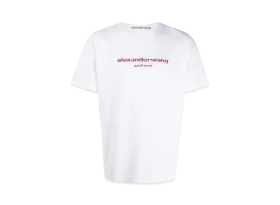 Alexander Wang Logo Tee "White"