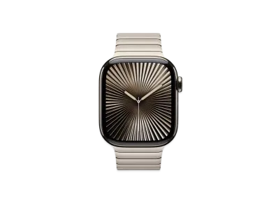 Apple Watch Series 10 GPS + Cellular Model Natural Titaniumcase Stainless Steel Link Bracelet "Natural"