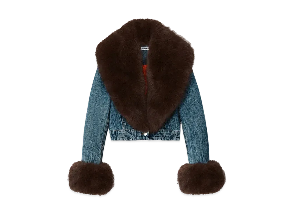 Alexander Wang Forfar Indigo Denim Jacket "Indigo"