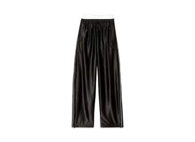 Alexander Wang Satin Jersey Track Pants "Black"
