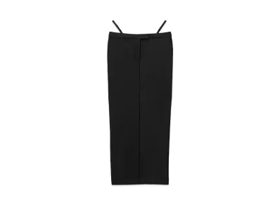 Alexander Wang Stretch Tailoring Fit Long Skirt "Black"