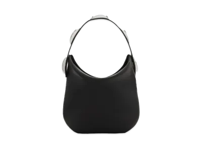 Alexander Wang Leather Dome Hobo Bag "Black"