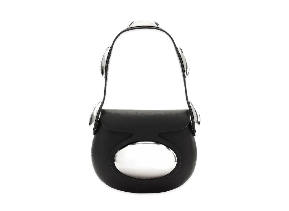 Alexander Wang Leather Dome Small Shoulder Bag "Black"