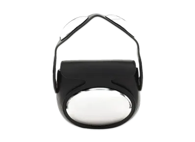 Alexander Wang Leather Dome Mini Bag "Black"