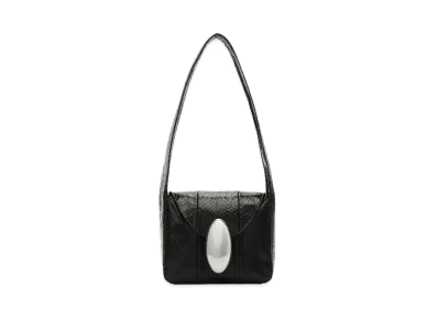 Alexander Wang Dome Snake Small Hobo Bag "Black"