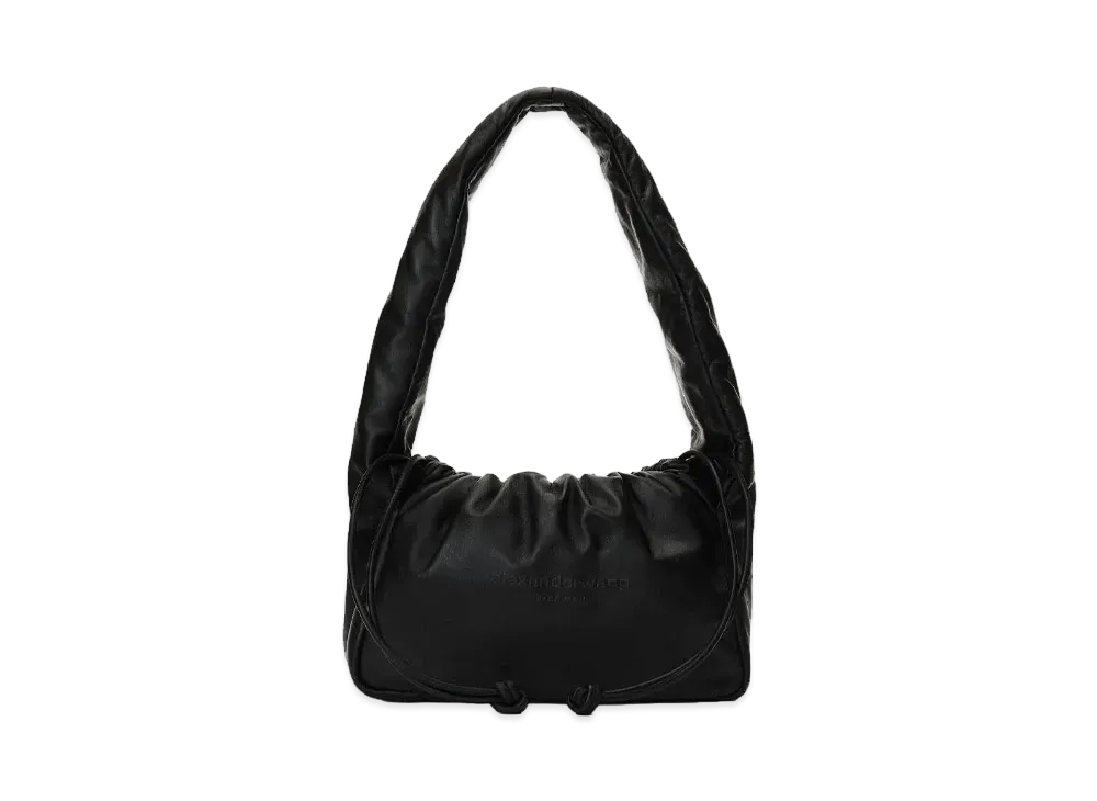 Alexander Wang Ryan Buttery Leather Puff Small Bag "Black"