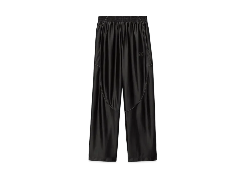 Alexander Wang Satin Faille Jersey Track Pants "Black"