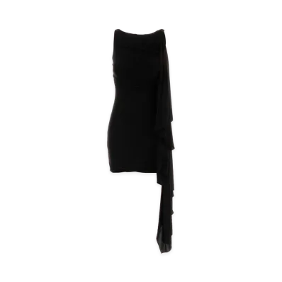 Alexander Wang Women's Jersey Mini Dress "Black"