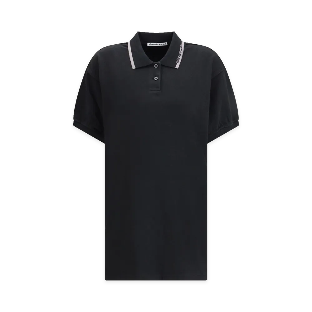 Alexander Wang Women's Polo Dress "Black"