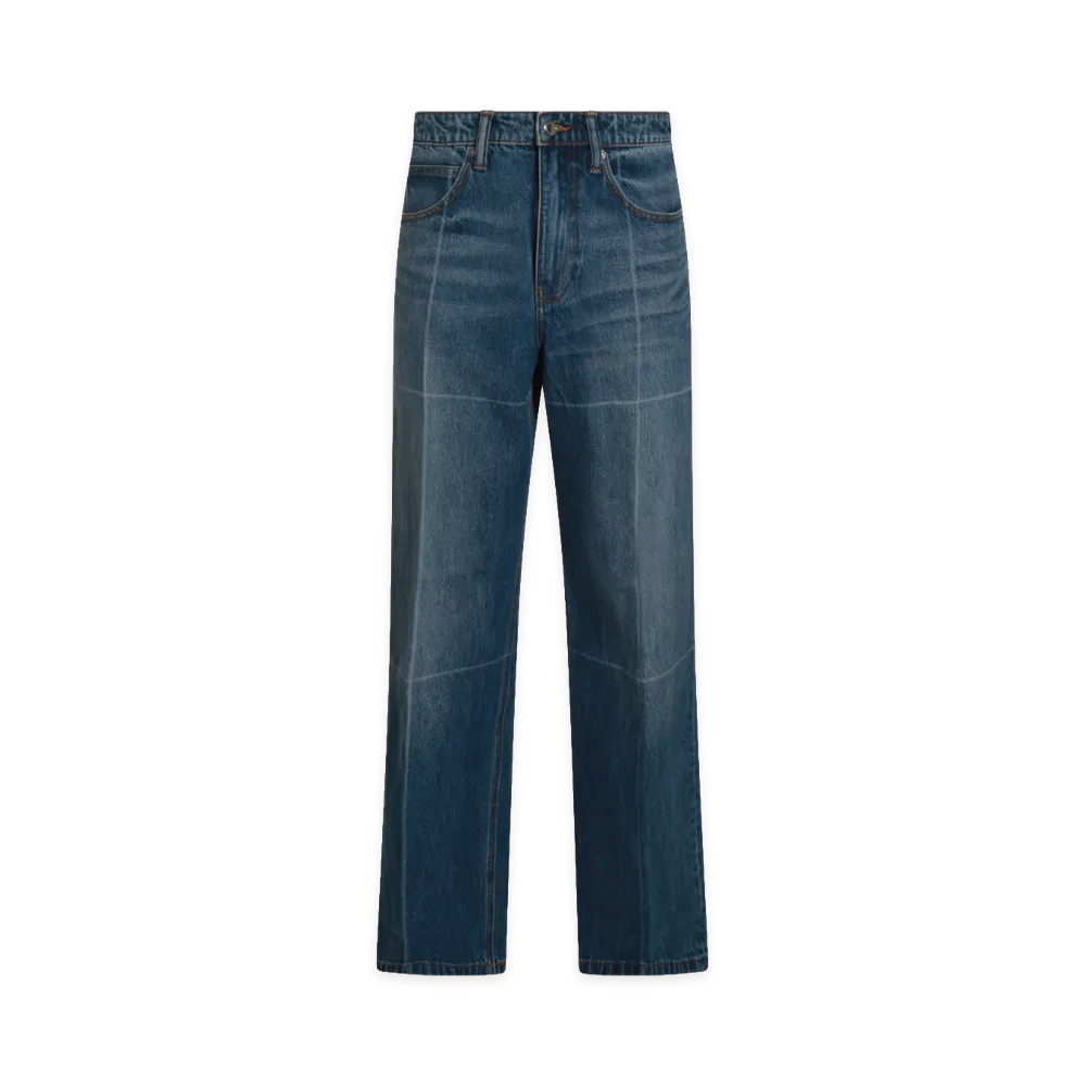 Alexander Wang Women's Jeans "Vintage Marbled Blue"